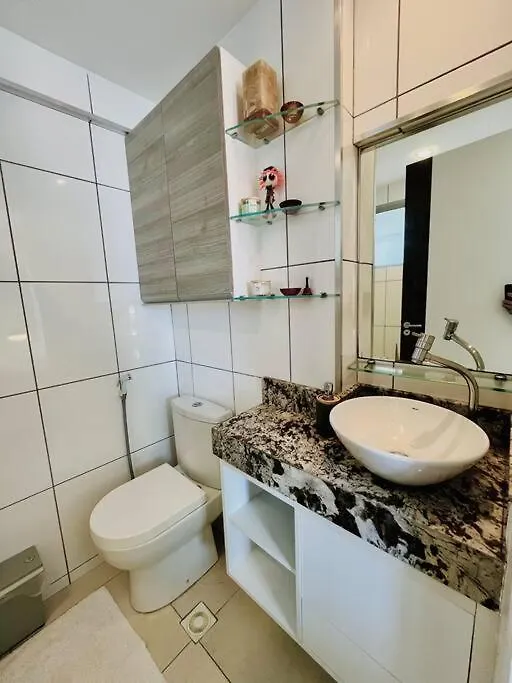 아파트 Apartamento Com Piscina No Hooftop, 48M2 - Praia Da Iracema- Fortaleza