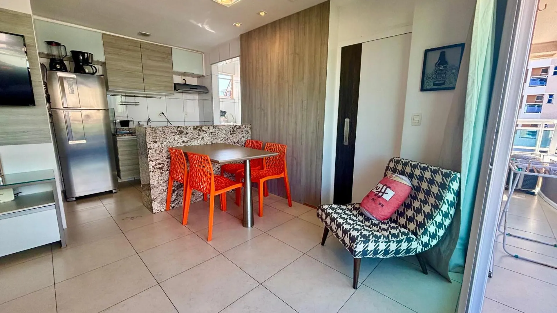 Apartamento Com Piscina No Hooftop, 48M2 - Praia Da Iracema- Fortaleza Brazília